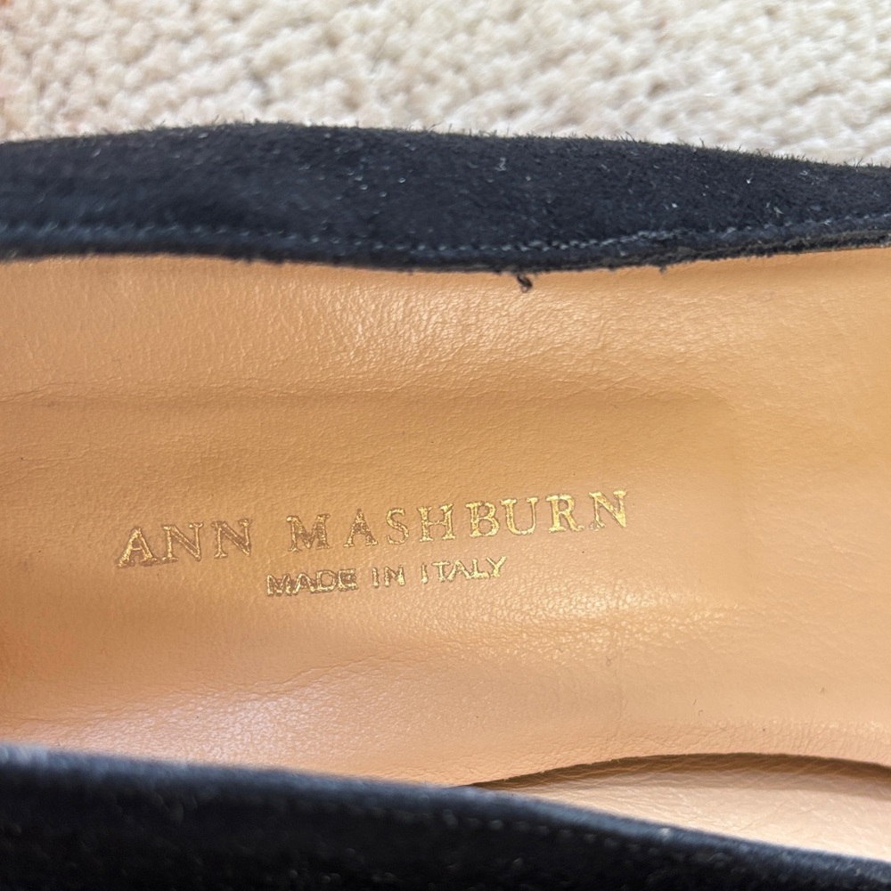 Ann Mashburn Buckle Shoe in Black Suede - Picture 11 of 15